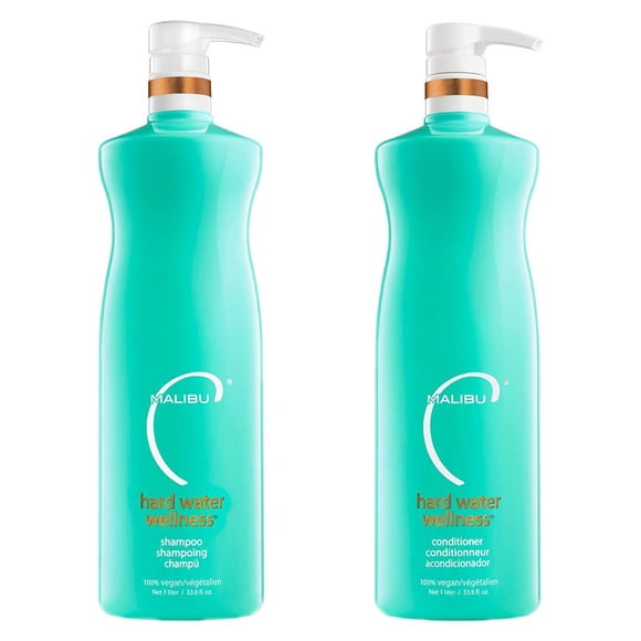 Champú y acondicionador Duo Malibu C Hard Water 1L