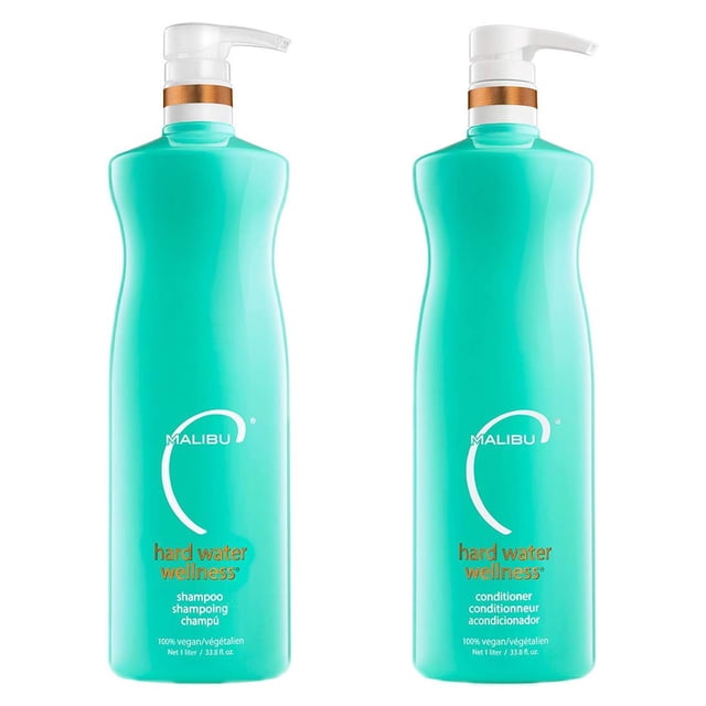 Champú y acondicionador Duo Malibu C Hard Water 1L