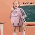 thumbnail image 5 of Backpack School Bags School Bags School Bags Girls Boys School Bag School Bags For Primary Teenagers Outdoor Travel School Teens Daypacks Waterproof P, 5 of 5