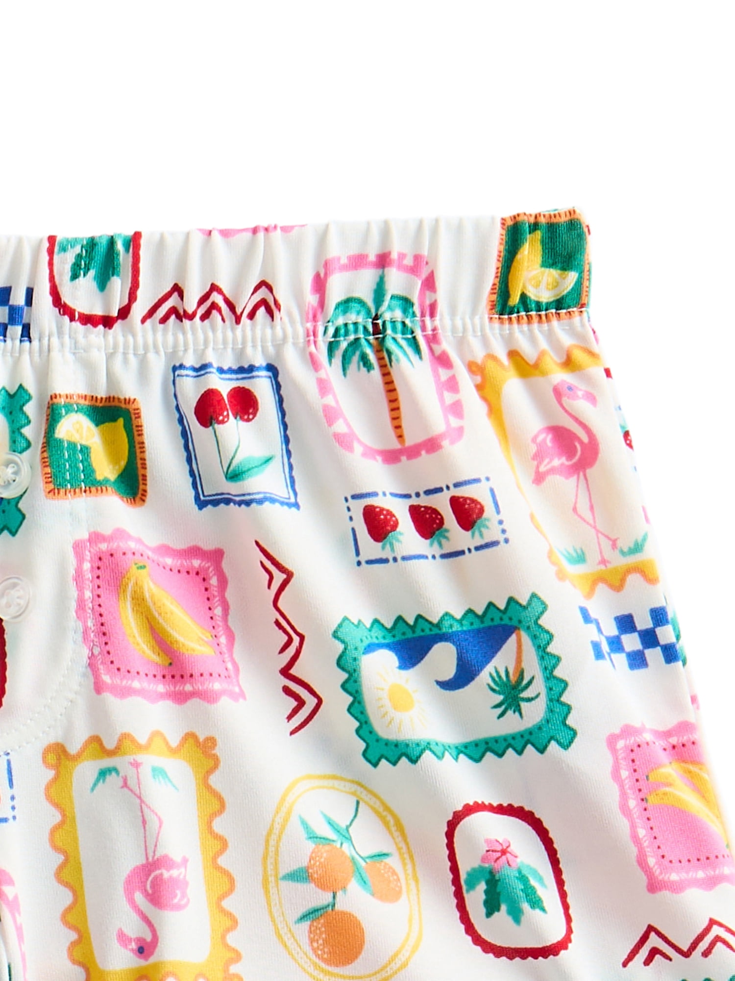 Wonder Nation Girls Tank Top and Shorts, 2-Piece Pajama Set, Sizes 4-18