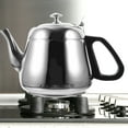 thumbnail image 2 of Stainless Steel Teapot Hot Water Kettle Whistling Stovetop Kettles Whistlingtea Metal, 2 of 6