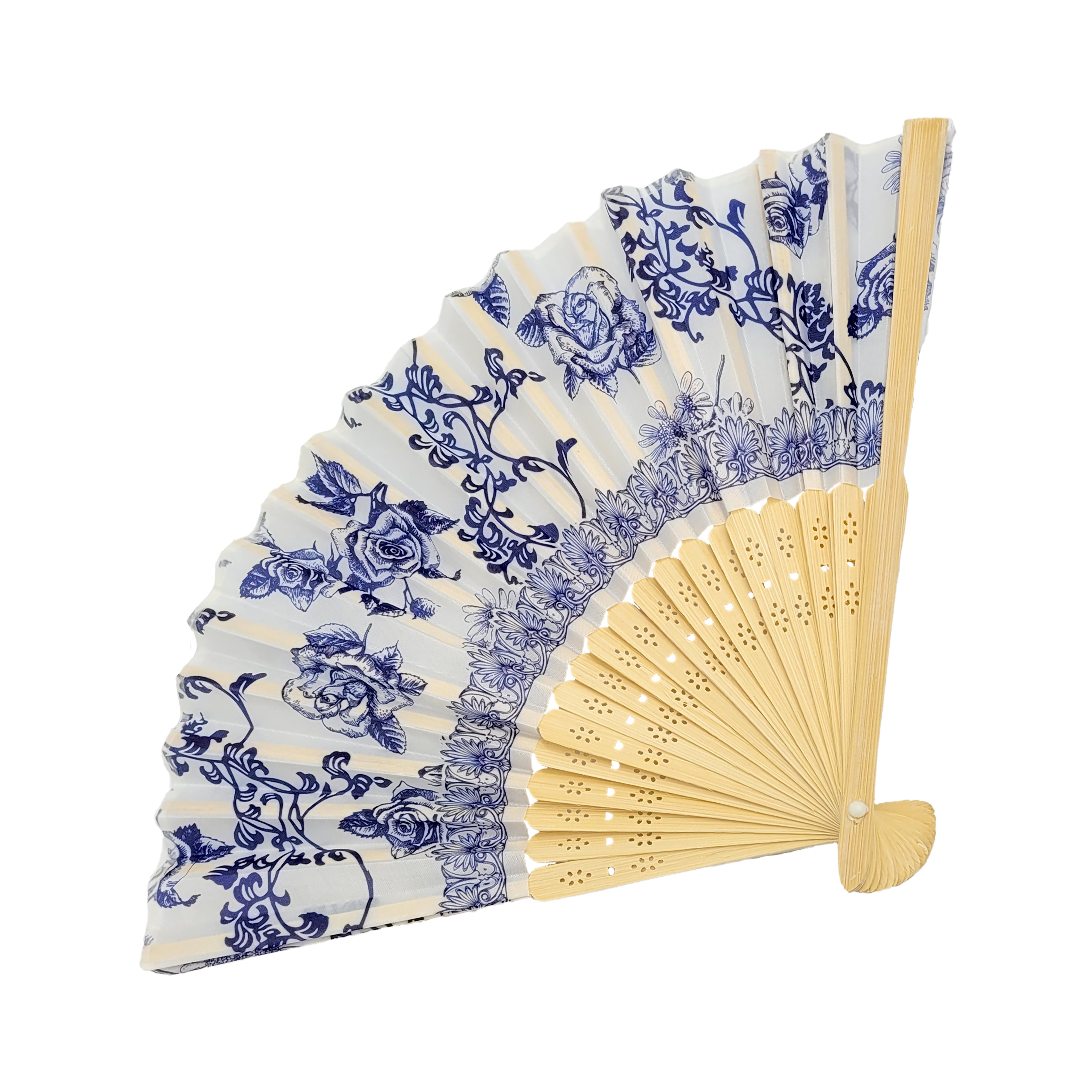 75 Elegant French Country Silk Fans Wedding Bridal Baby Shower Party Favors 