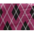 thumbnail image 4 of oneOone Georgette Viscose Pink Fabric Argyle Check Print Fabric By The Yard 42 Inches Wide, 4 of 4