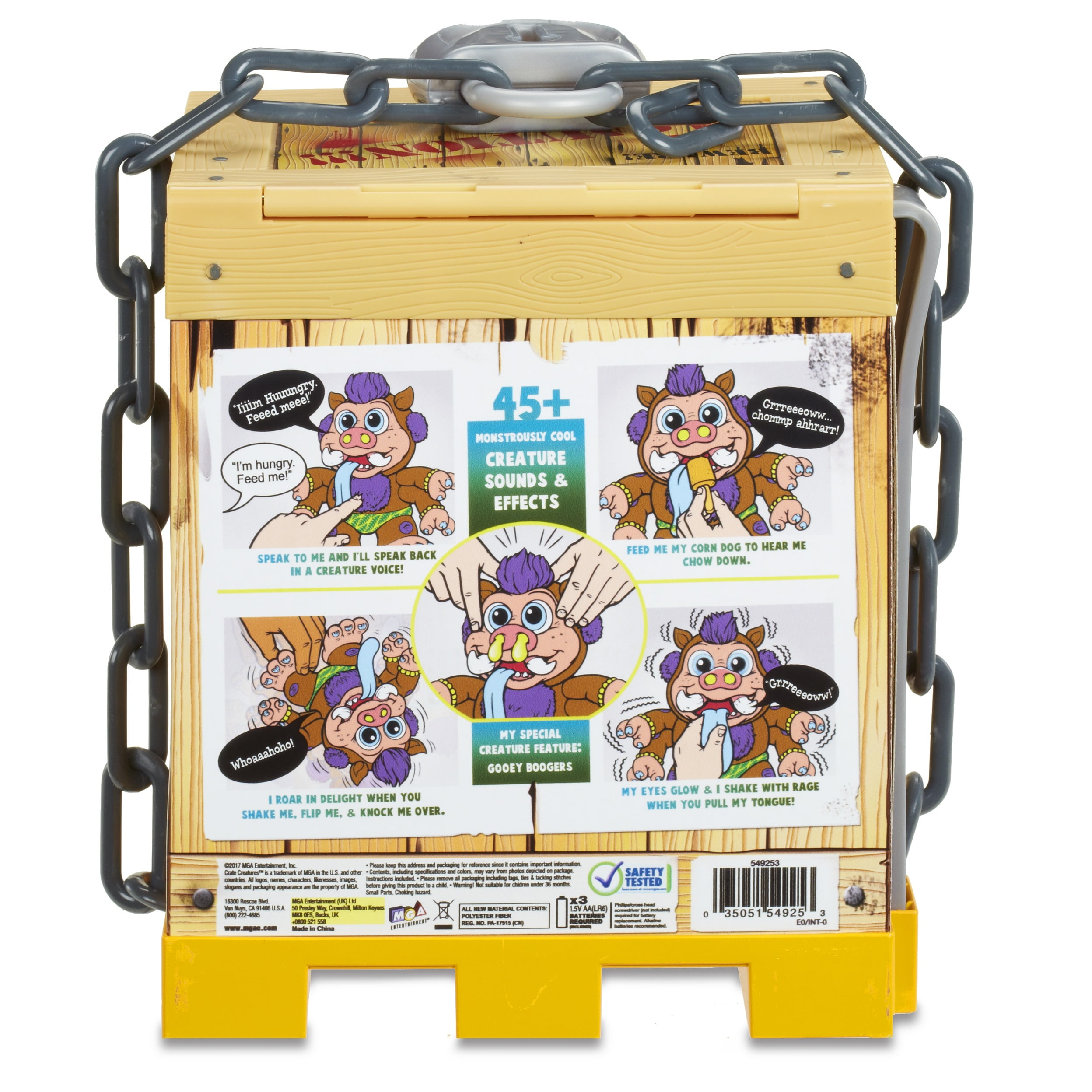 crate creatures surprise snort hog