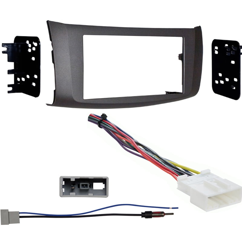 Metra 957618G Gray Dash Kit + Harness + Antenna Adapter for 13up
