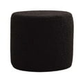 thumbnail image 3 of Footstools Ottomans Small Footstool Shoe Changing Stool Seat Chair Sofa Tea Stool Foot Rest Stool for Home Bedroom Sturdy Room Doorway Black, 3 of 8