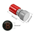 thumbnail image 2 of Unique Bargains 16mm Number Stamps Character Numeral 8 Plastic Self Inking for Classroom Scrapbooking, Red, 2 of 5