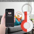 thumbnail image 2 of Housse de Protection en Silicone Anti-Perte Bicolore Compatible pour Tracker de Localisation d'Étiquettes, 2 of 8