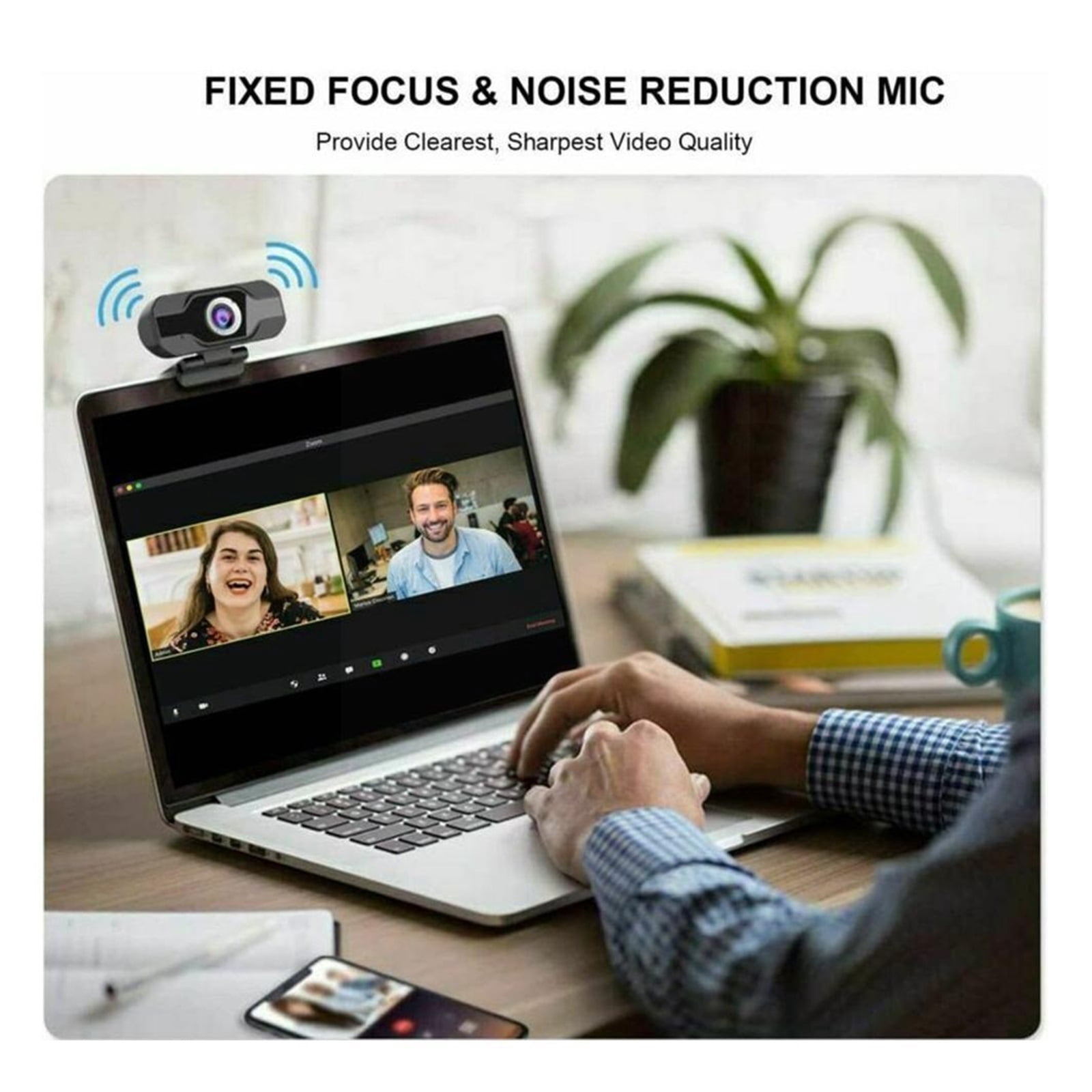 Webcam Web Camera With Microphone PC Camera 1080p HD 4K Cam Web USB For Computer Full 60fps For PC Web Webcam Camera ,HD Video