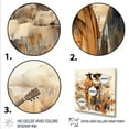 thumbnail image 3 of Designart "Grace of Western Cowgirls II" People Framed Wall Art Decor - International Yellow Cowgirls Hallway Framed Wall Art Decor, 3 of 6
