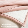 thumbnail image 4 of Heated Blanket Electric Throw 50” x 60” -Heated Throw Blanket with 5 Heating Levels & 3 Hours Auto Off Machine Washable Over-Heat Protect（Racoon）, 4 of 7