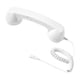thumbnail image 4 of Auricular de teléfono retro con volumen ajustable para llamadas de teléfonos inteligentes Blanco, 4 of 8