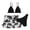 c-1108Black651, variant on MEZZALL Children Girls Two Piece Swimwear Bikini With Mesh Cover Up Rash Guard Swimsuits For Youth Classic Summer Flower Print Beachwear