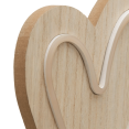 thumbnail image 5 of Bouclair Neon Heart Waste Bin, 5 of 5