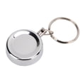 thumbnail image 2 of Ccdes High Resilience Steel Wire Keychain Metal Retractable Key Chain Anti Lost Keychain Belt Clip,Retractable Steel Wire Key Chain,Telescopic Steel Wire Keychain, 2 of 8