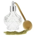 thumbnail image 1 of Vintage Style Perfume Spray Bottle 80ml for Gift Makeup Tool Yellow, 1 of 8