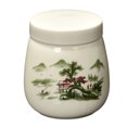 thumbnail image 1 of pitrice Tea In Chinese Style Pattern Small Storage Container Organization Lid Coddled Cups Ceramic Material for Kitchen Spice Style 3, 1 of 6
