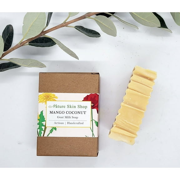 Mango Coconut Soap, Goat Milk Soap