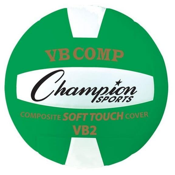 8.25 in. VB Pro Comp Series Volleyball, Green & White