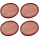 thumbnail image 1 of Wood Coasters for Drinks, Wooden Coasters for Drinks Absorbent, Foam Feet Table Protection-3, 1 of 4