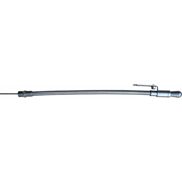 Proform Parts Oil Dipstick 68052 Push In Style; Polished