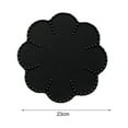 thumbnail image 5 of Silicone Flower Edge Place Mat Modern Style Washable Coffee Tea Cup Pad Beautiful Dinner Mat for Kitchen&Dinner Table, 5 of 8