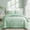 Green, variant on 2/3PCS Plum Blossom Branch Quilt Bedspread Set,1 Bedspread +1/2 Pillowcases,Minimalist Oriental Home Decor, King and Queen Sizes Lightweight Breathable Machine Washable(Green,King)