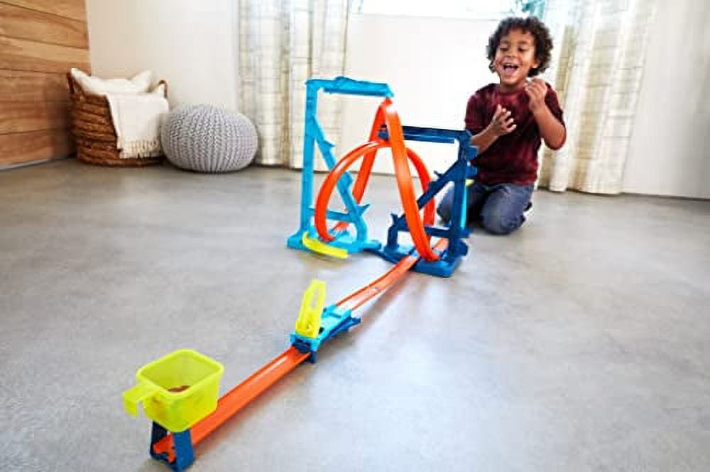 Hot Wheels Track Builder Unlimited Infinity Loop Kit Acrobatics Car Track Set