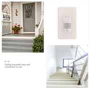 Motion Detector Light Switch, in Wall Sensor Switch-White