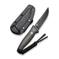 thumbnail image 4 of CIVIVI Tamashii Fixed Blade C19046-4 Knife Black D2 Steel & Dark Green Micarta  Cuchillo, 4 of 4