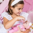 thumbnail image 3 of Adora Touch Activated Dolls with Bottle & Headband, Vinyl Pink, 3 of 10