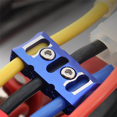 thumbnail image 4 of 2X 12AWG ESC Motor Cable Manager Alambre Abrazadera Fija Hebilla Evitar Línea Enredada Clip Herramienta para RC Modelo Coche Drone, Azul, 4 of 5