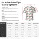 thumbnail image 5 of Balery Lotus Flower Camisas hawaianas de manga corta para hombre, camisas playeras de corte holgado, camisas de vacaciones con botones,XX-Large, 5 of 7