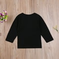 thumbnail image 3 of One opening 1-7 Years Girl's Letter T-shirt Short/Long Sleeve Round Neck Casual Tops Simple Clothes, 3 of 7