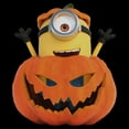 thumbnail image 2 of Womens Despicable Me Halloween Stuart Pumpkin Surprise T Shirt, 2 of 4