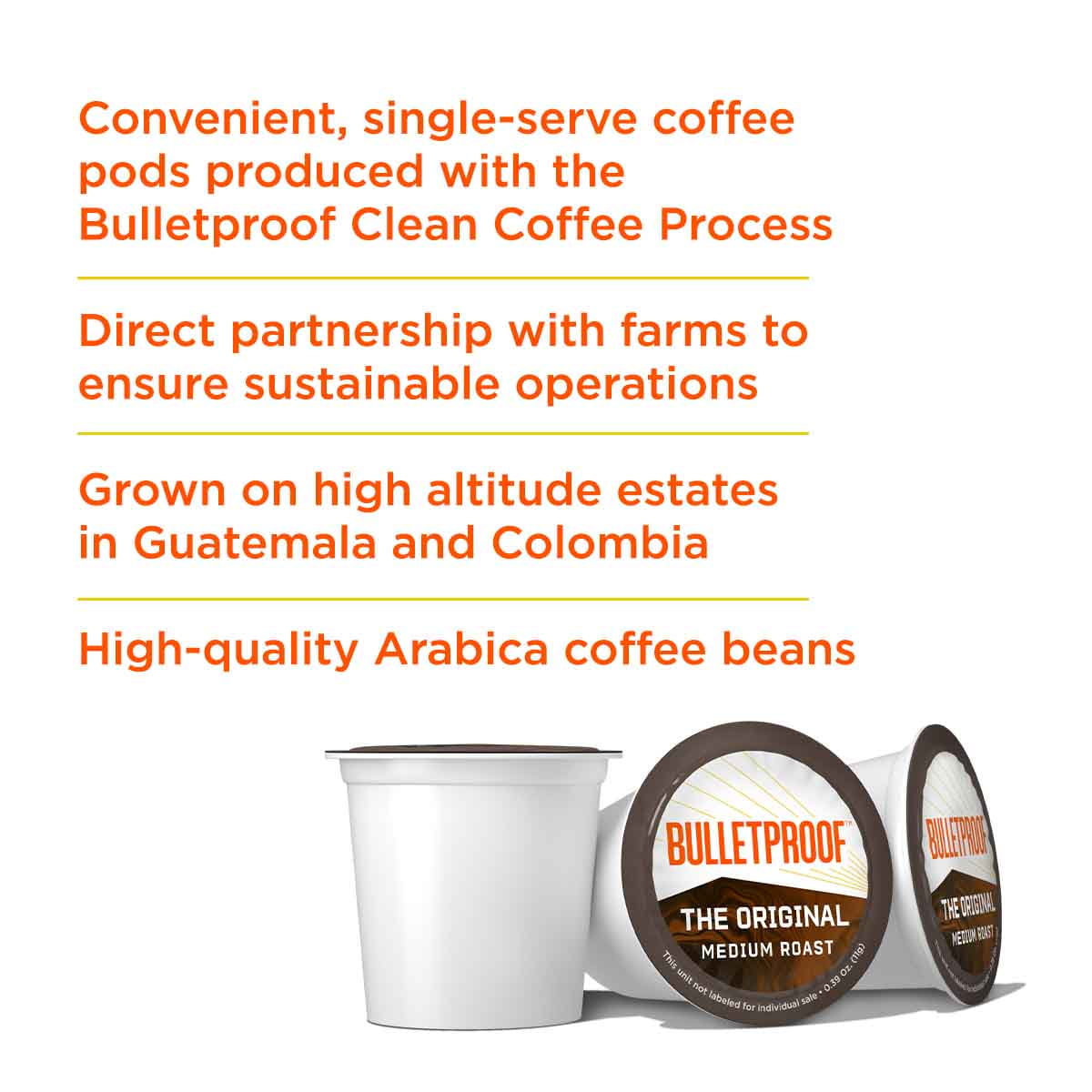 Bulletproof coffee k cups sale