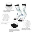 thumbnail image 3 of Rateoe Sea Animals Pattern Children's Socks, Socks Gifts ,kids Crew Soft Cotton Socks , Moisture-Wicking, Durable, Ideal for Daily Wear & Sports, 3 of 5