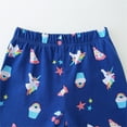 thumbnail image 4 of WIBACKER 2-7T Kids Baby Girls Summer Outfit 100% Cotton Short Sleeve Top and Shorts Clothing Set - Unicorn, 4 of 6