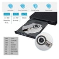 thumbnail image 5 of USB 3.0 External DVD Burner Writer Recorder DVD RW Optical Drive CD/DVD ROM Player MACs OS ABS Plastic ,Easy to Install, 5 of 5