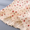 thumbnail image 7 of WIBACKER Cotton Nightgowns for Girls Long Sleeve Pajamas Dresses Lace Ruffle Collar Sleepwear Princess Dress Strawberry Night Dress for Kids 4-15Y, 7 of 7