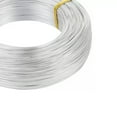 thumbnail image 2 of U8MO 500g Aluminum Wire Jewelry Beading Craft Wire 12/15/18/20 Gauge 0.8/1/1.5/2mm-Silver-1mm, 2 of 9