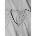 thumbnail image 2 of Ma Croix Mens Premium Heavyweight V-Neck T-Shirts Essential Casual, Up to 5XL, 2 of 6