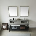 thumbnail image 7 of Miseno Mv702860m Ablitas 60" Free Standing Double Basin Vanity Set - Chrome, 7 of 7
