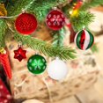 thumbnail image 6 of 44Pcs Christmas Ball Ornaments Decor, Red and White Shatterproof Christmas Tree Hanging Ball Ornaments for Indoor/Outdoor Xmas Decoration, 6 of 7