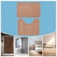 thumbnail image 5 of Juego de alfombrillas para baño de color rosa de dos piezas, color sólido, anti suciedad, antideslizante, absorbente, 5 of 6