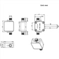 thumbnail image 4 of 4X OF07ZAT 2Min Oval Gear Flowmeter Sensor Flow Sensor Gear Oil Flowmeter,4 x Gear flow meter, 4 of 5