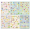 Easter Eggs Bunny Stickers For Envelopes Cards Craft Scrapbooking