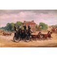 thumbnail image 2 of Samuel Henry Alken 18x13 Gold Ornate Wood Frame and Double Matted Museum Art Print Titled - Drags of the Four-In-Hand Club, 2 of 4
