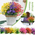 thumbnail image 2 of Home Artificial Flowers Plastic Fake Plants In/Outdoor Garden Decor NEW, 2 of 8