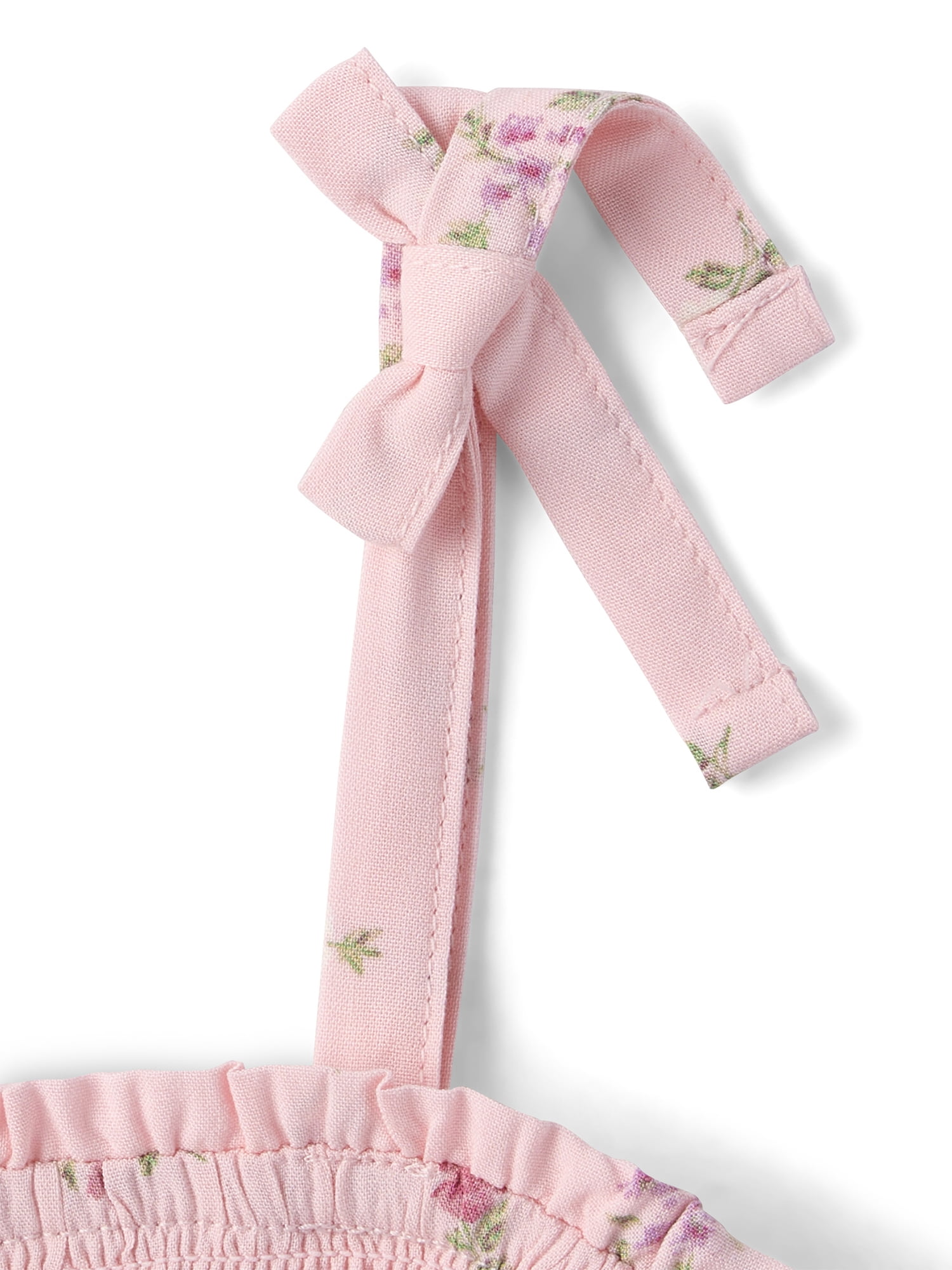 The Children's Place Girls Sleeveless Floral Ruffle Outfit Set, 2-Piece, Sizes XS-XXL